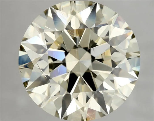 3.70ct Round Natural Diamond (Colour M, Clarity SI1, Cut EX, IGI Certified)