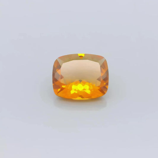 3.71ct Cushion Natural Citrine (Colour Yellow, Clarity Eye Clean, Cut Faceted)