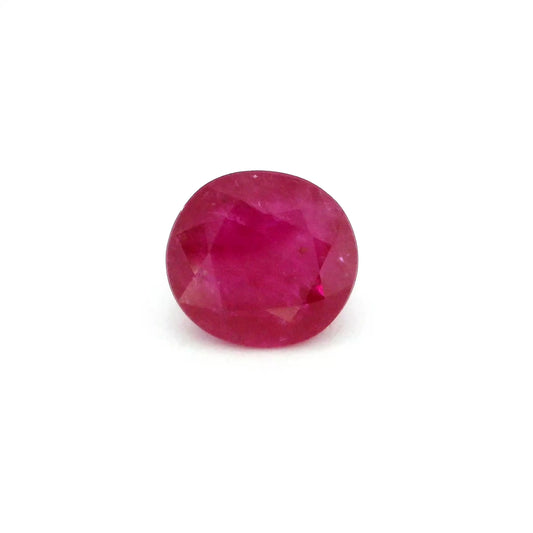 3.83ct Cushion Natural Ruby (Colour Red, Clarity Moderately Included, Cut Faceted)