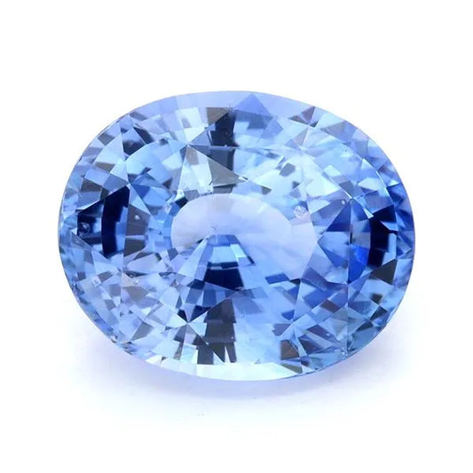 3.84ct Oval Natural Sapphire (Colour Blue, Clarity Eye Clean, Cut Faceted)