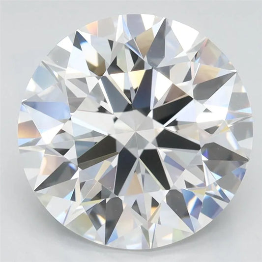 3.90ct Round Lab Grown Diamond (Colour D, Clarity IF, Cut ID, IGI Certified)