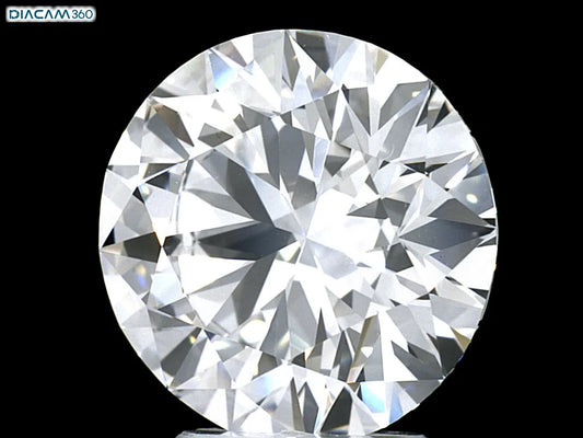3.93ct Round Natural Diamond (Colour D, Clarity IF, Cut EX, GIA Certified)