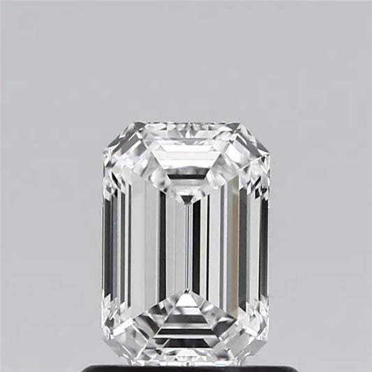 0.73ct Emerald Natural Diamond (Colour D, Clarity IF, GIA Certified)
