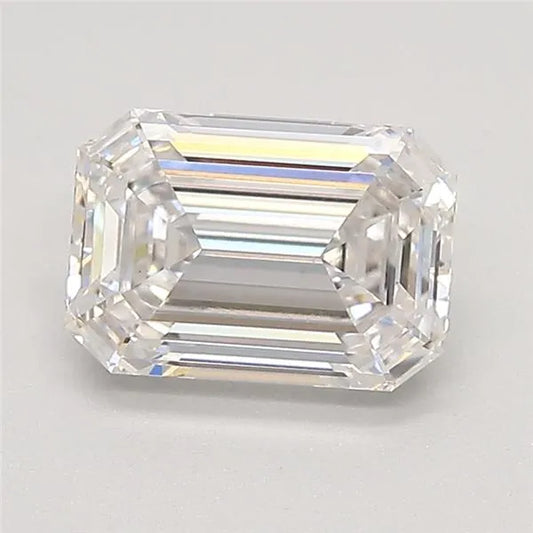 0.94ct Emerald Lab Grown Diamond (Colour F, Clarity VS2, IGI Certified)