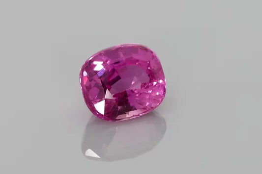 2.05ct Cushion Natural Sapphire (Colour Pink, Clarity Slightly Included, Cut Faceted)