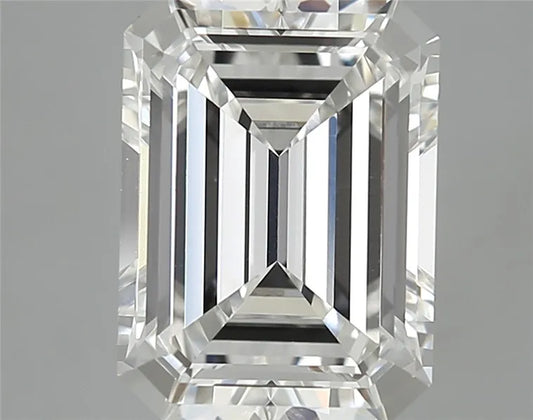 4.01ct Emerald Natural Diamond (Colour F, Clarity VVS2, GIA Certified)