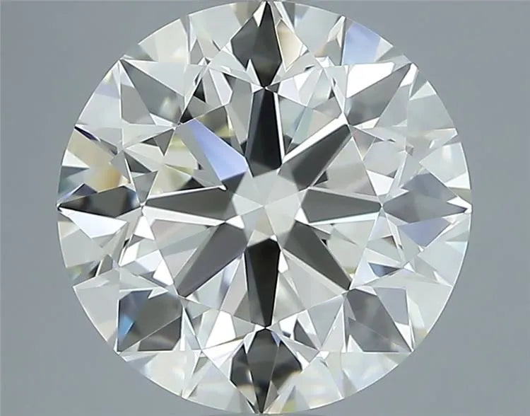 4.01ct Round Natural Diamond (Colour K, Clarity IF, Cut EX, IGI Certified)
