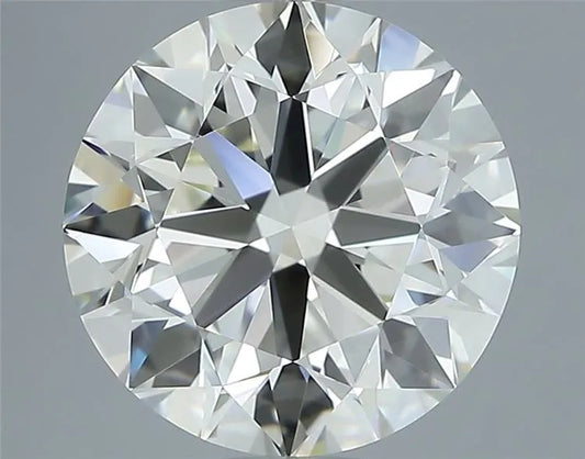4.01ct Round Natural Diamond (Colour K, Clarity IF, Cut EX, IGI Certified)