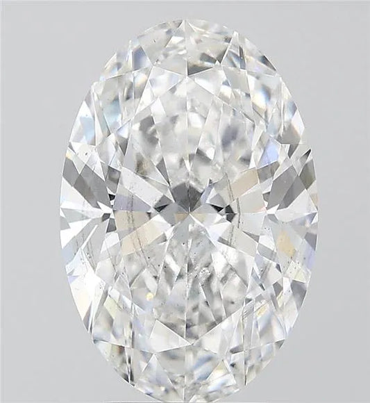 4.08ct Oval Lab Grown Diamond (Colour E, Clarity SI1, IGI Certified)