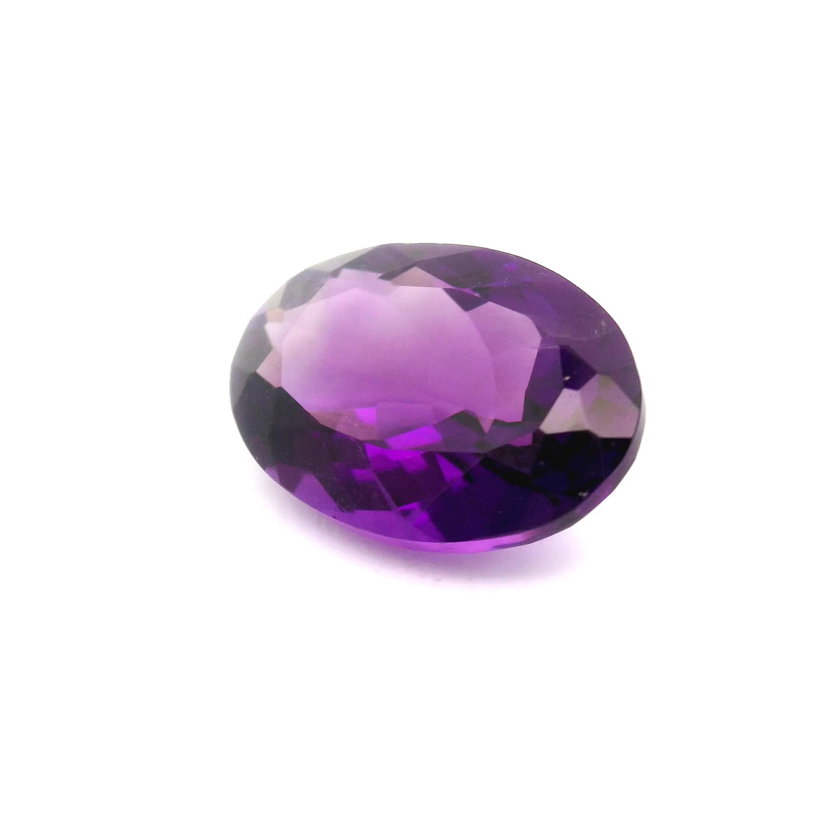 4.18ct Oval Natural Amethyst (Colour Purple, Clarity Eye Clean, Cut Faceted)