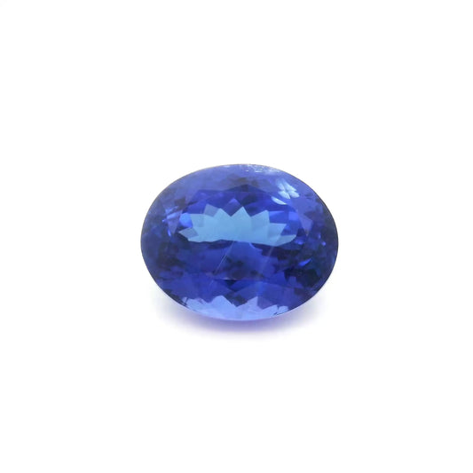 4.23ct Oval Natural Tanzanite (Colour Blue, Clarity Eye Clean, Cut Faceted)