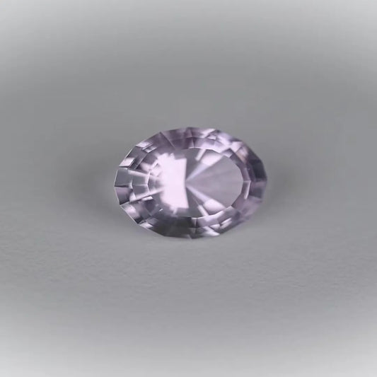 4.24ct Oval Natural Amethyst (Colour Purple, Clarity Eye Clean, Cut Faceted)