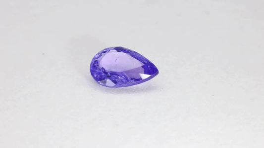 4.31ct Pear Natural Tanzanite (Colour Blue, Clarity Slightly Included, Cut Faceted)