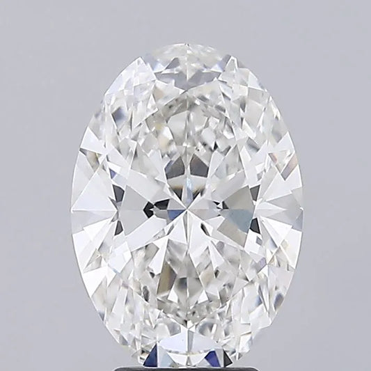 4.35ct Oval Lab Grown Diamond (Colour G, Clarity VS1, IGI Certified)