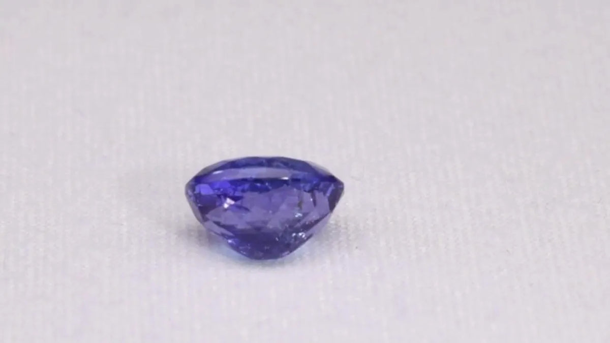 4.35ct Oval Natural Tanzanite (Colour Blue, Clarity Moderately Included, Cut Faceted)