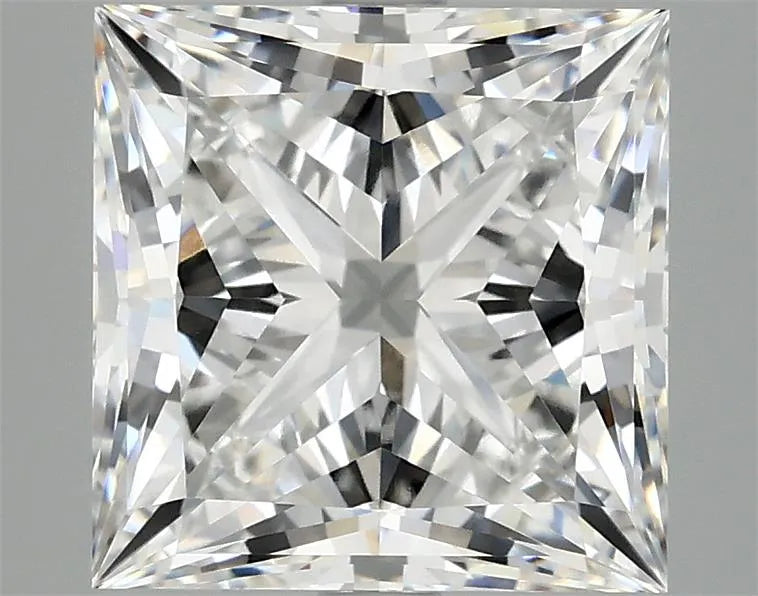 4.40ct Princess Lab Grown Diamond (Colour E, Clarity VVS2, IGI Certified)