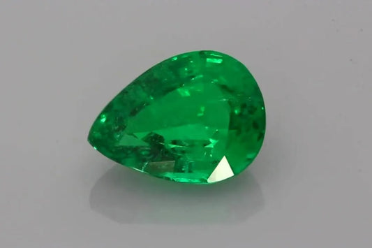 4.49ct Pear Natural Emerald (Colour Green, Clarity Slightly Included, Cut Faceted)