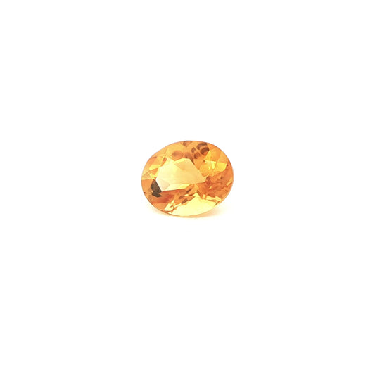 4.53ct Oval Natural Citrine (Colour Yellow, Clarity Eye Clean, Cut Faceted)