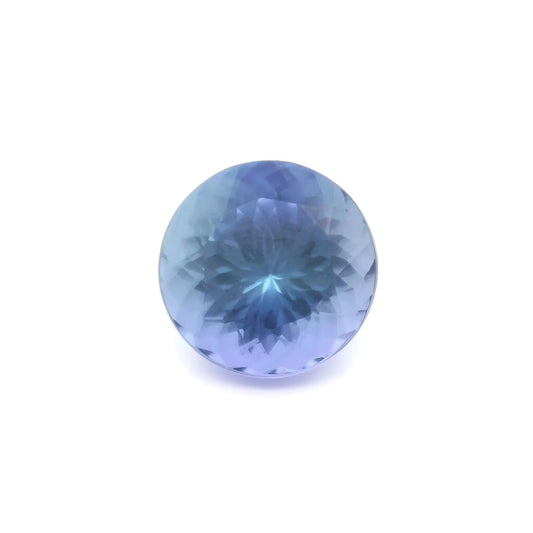 4.58ct Round Natural Tanzanite (Colour Blue, Clarity Eye Clean, Cut Faceted)