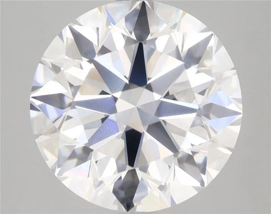 4.60ct Round Natural Diamond (Colour E, Clarity IF, Cut EX, IGI Certified)
