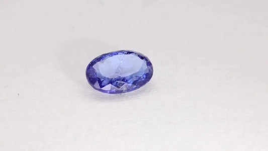 4.68ct Oval Natural Tanzanite (Colour Blue, Clarity Slightly Included, Cut Faceted)