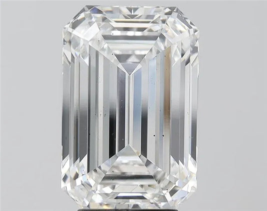 4.77ct Emerald Lab Grown Diamond (Colour F, Clarity SI1, IGI Certified)