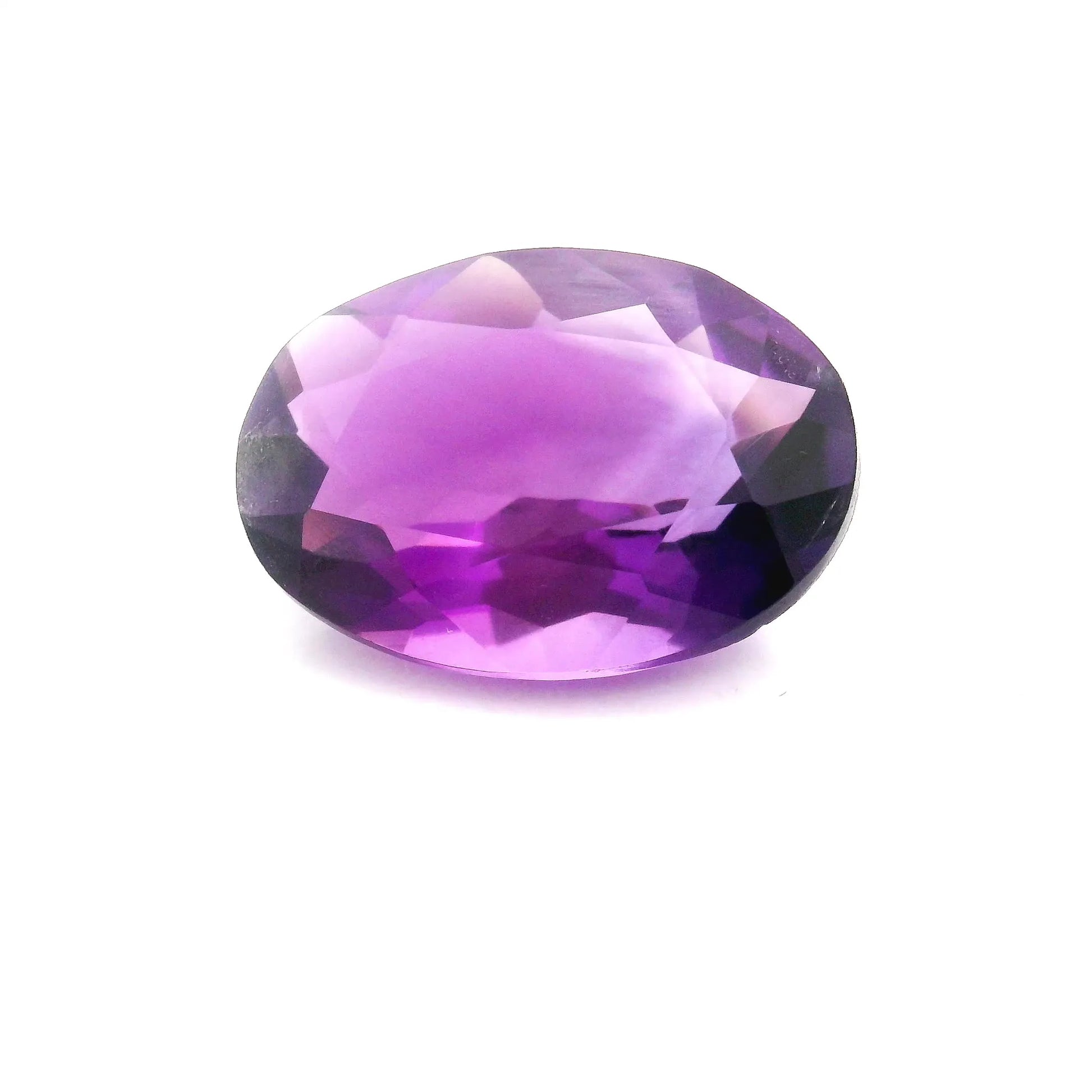 4.88ct Oval Natural Amethyst (Colour Purple, Clarity Eye Clean, Cut Faceted)