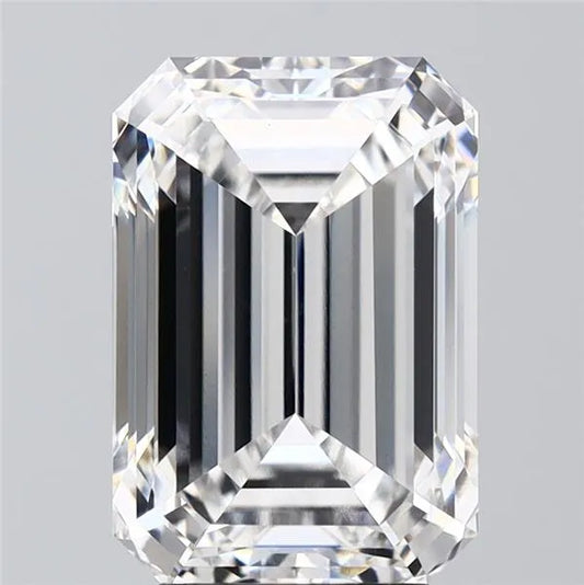 4.94ct Emerald Lab Grown Diamond (Colour D, Clarity VVS2, IGI Certified)