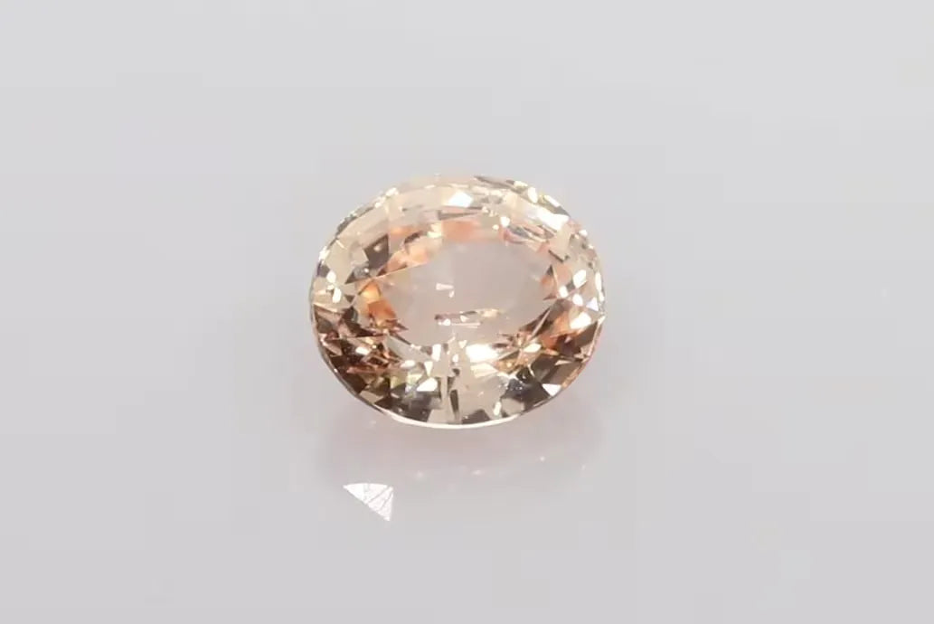 1.16ct Oval Natural Sapphire (Colour Multicolor, Clarity Slightly Included, Cut Faceted)