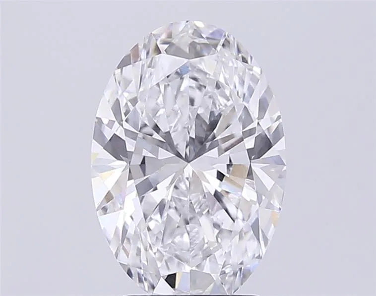 5.00ct Oval Lab Grown Diamond (Colour G, Clarity VVS2, IGI Certified)