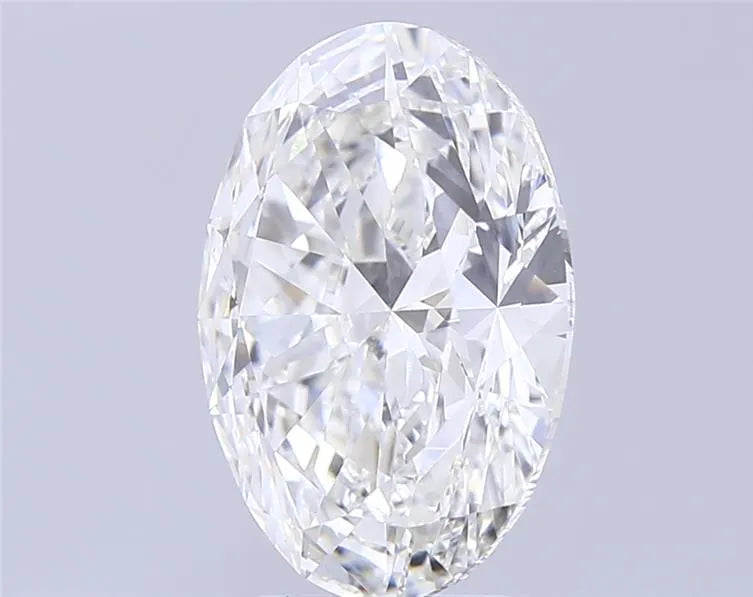 5.00ct Oval Lab Grown Diamond (Colour G, Clarity VVS2, IGI Certified)