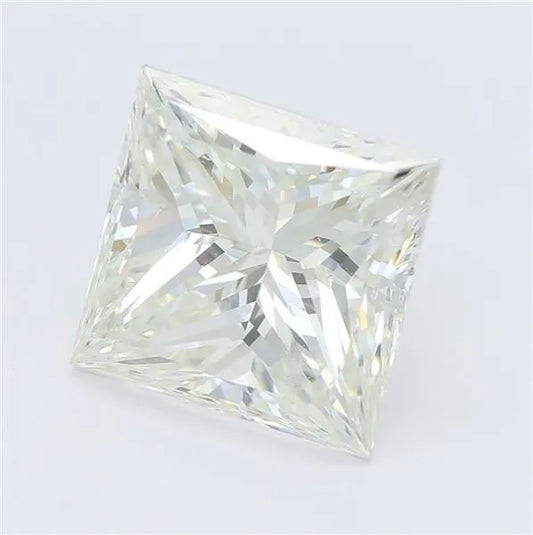 5.00ct Princess Natural Diamond (Colour I, Clarity VS2, GIA Certified)