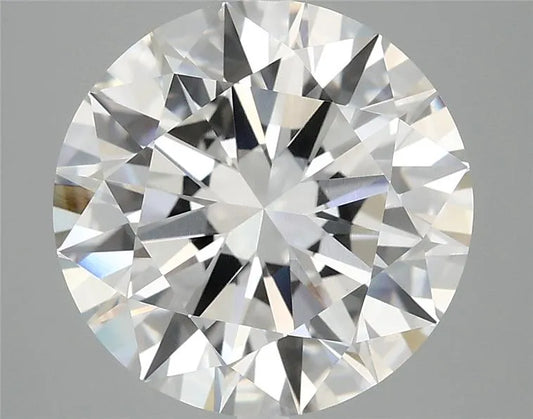 5.00ct Round Lab Grown Diamond (Colour E, Clarity VVS2, Cut EX, IGI Certified)