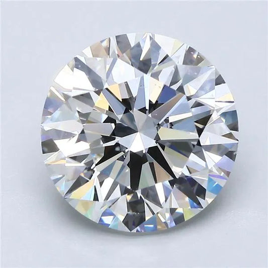 5.01ct Round Natural Diamond (Colour G, Clarity SI1, Cut EX, GIA Certified)