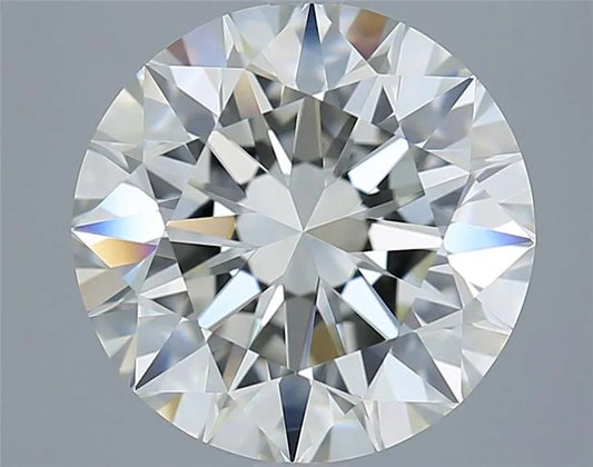 5.01ct Round Natural Diamond (Colour H, Clarity IF, Cut EX, IGI Certified)
