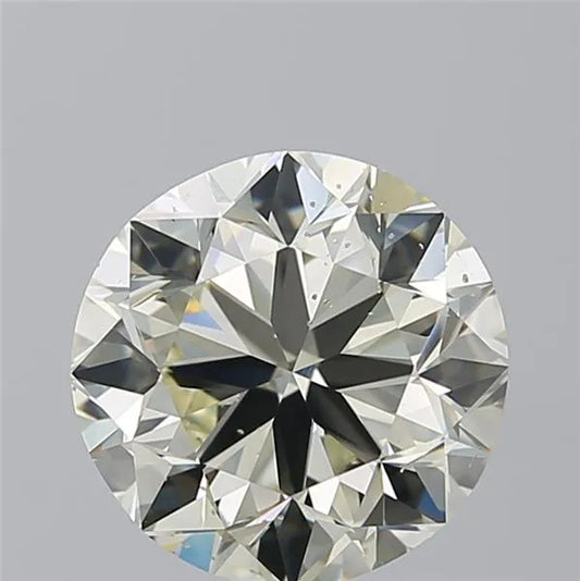 5.01ct Round Natural Diamond (Colour L, Clarity SI1, Cut VG, HRD Certified)
