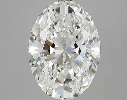 5.03ct Oval Lab Grown Diamond (Colour G, Clarity VVS2, IGI Certified)