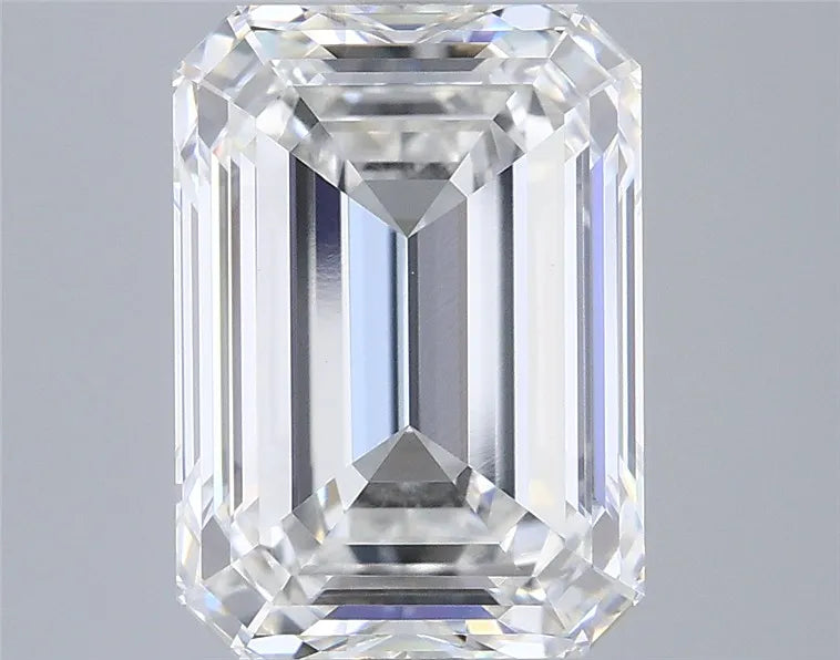 5.08ct Emerald Lab Grown Diamond (Colour F, Clarity VVS1, IGI Certified)