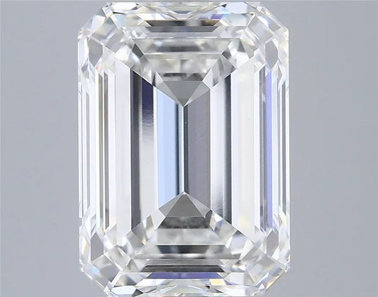 5.08ct Emerald Lab Grown Diamond (Colour F, Clarity VVS1, IGI Certified)