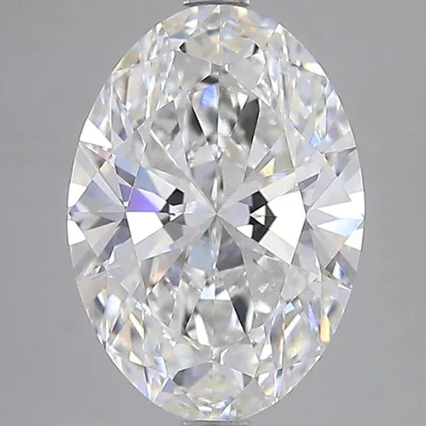 5.11ct Oval Lab Grown Diamond (Colour F, Clarity VS1, IGI Certified)