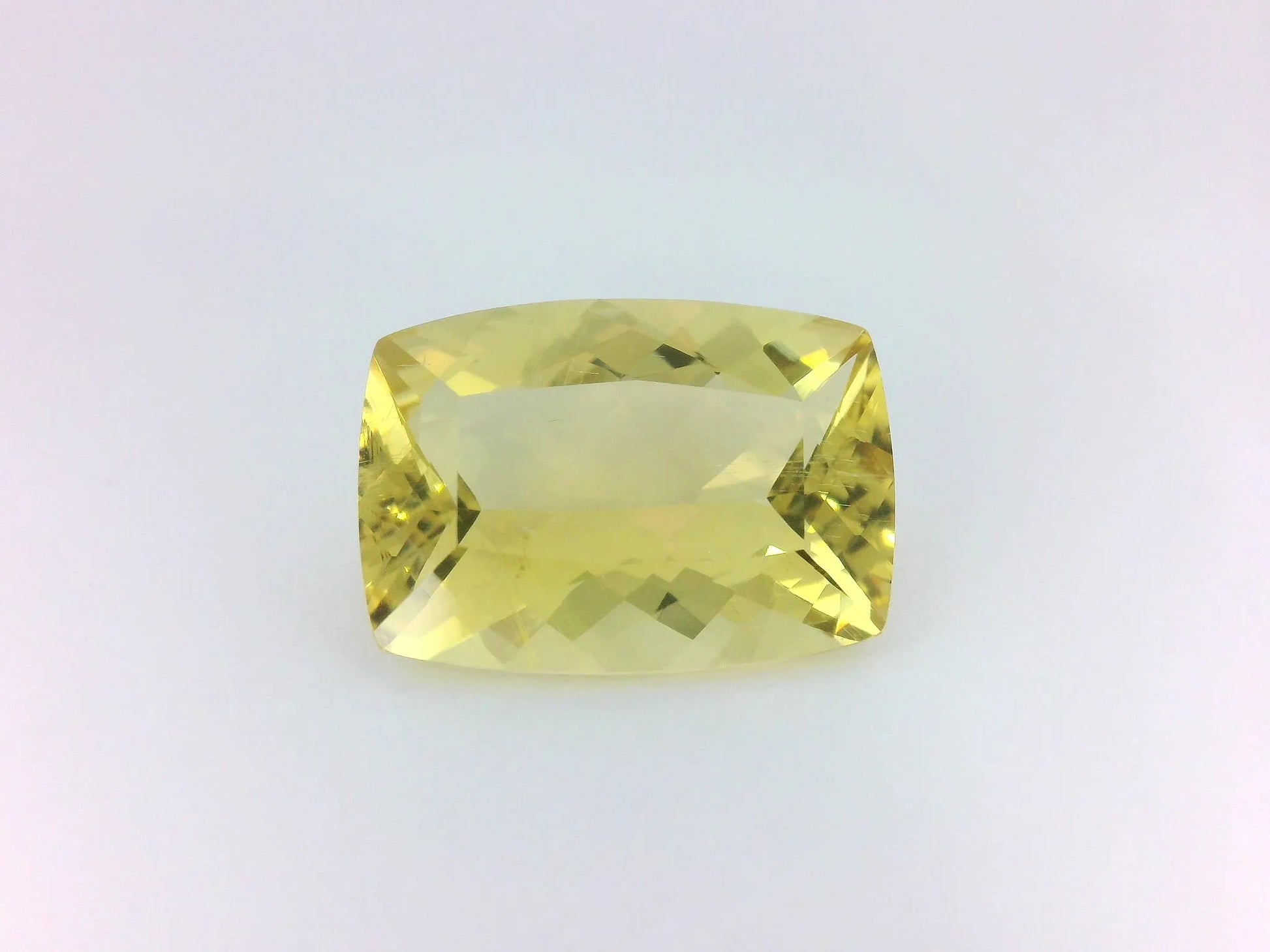5.17ct Cushion Natural Heliodor (Colour Yellow, Clarity Slightly Included, Cut Faceted)