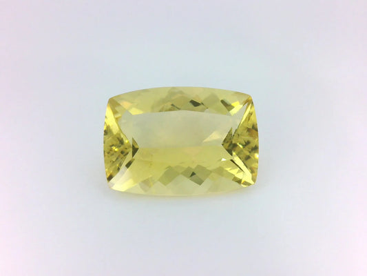 5.17ct Cushion Natural Heliodor (Colour Yellow, Clarity Slightly Included, Cut Faceted)