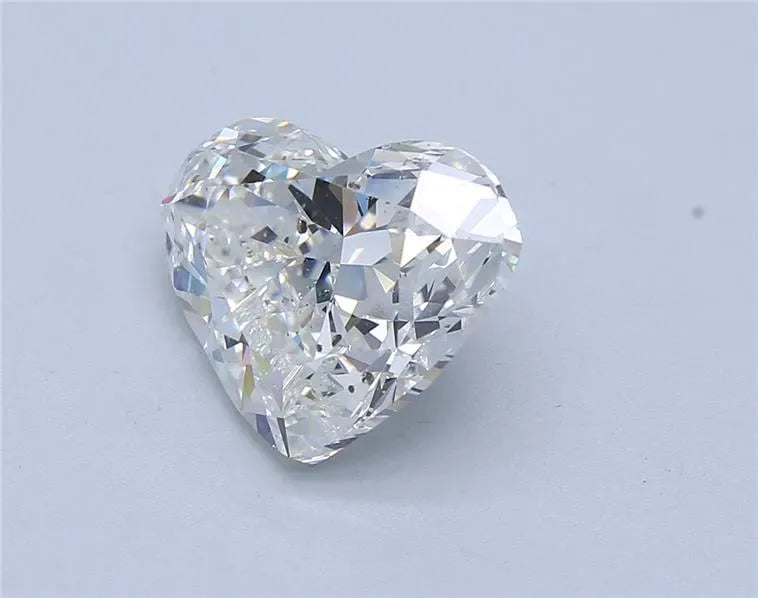 5.19ct Heart Natural Diamond (Colour G, Clarity SI1, HRD Certified)