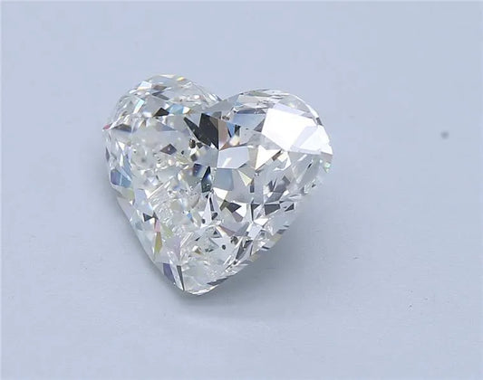 5.19ct Heart Natural Diamond (Colour G, Clarity SI1, HRD Certified)