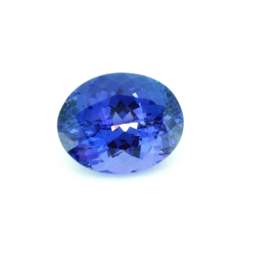 5.40ct Oval Natural Tanzanite (Colour Blue, Clarity Eye Clean, Cut Faceted)