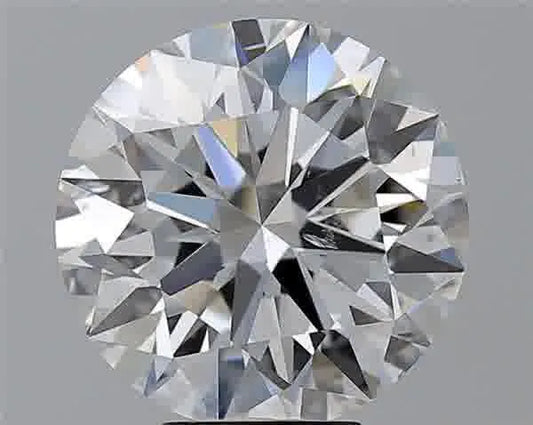 5.55ct Round Natural Diamond (Colour E, Clarity SI1, Cut EX, GIA Certified)