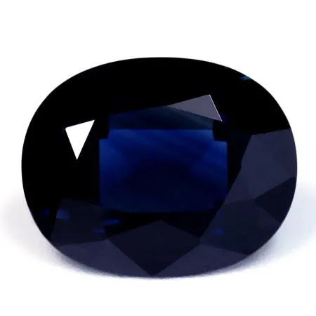 5.61ct Oval Natural Sapphire (Colour Blue, Clarity Slightly Included, Cut Faceted)