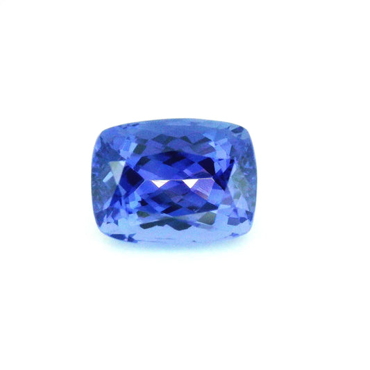 5.73ct Cushion Natural Tanzanite (Colour Blue, Clarity Eye Clean, Cut Faceted)