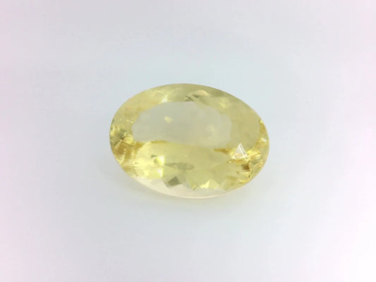5.76ct Oval Natural Heliodor (Colour Yellow, Clarity Eye Clean, Cut Faceted)