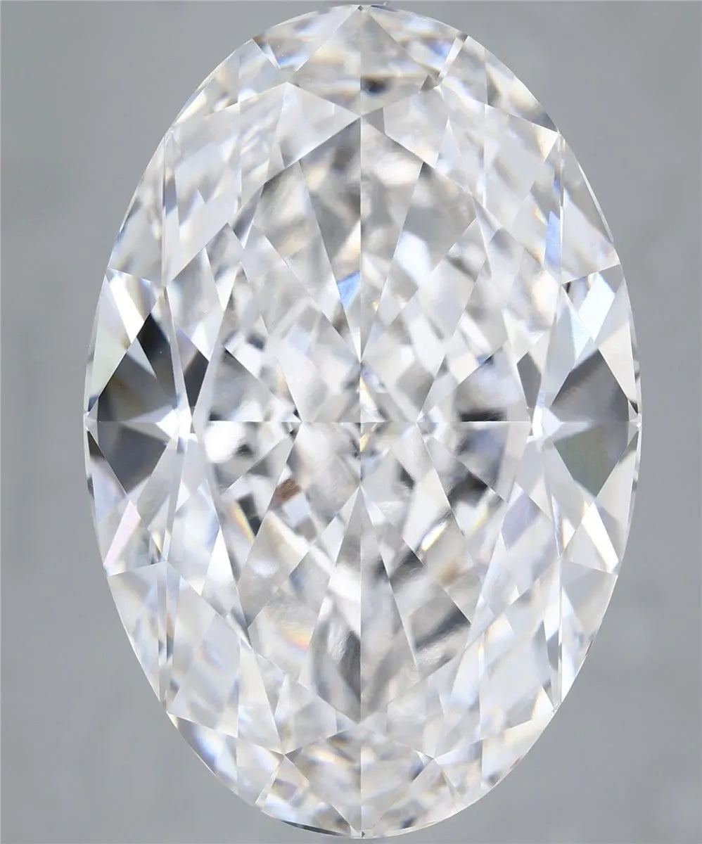 50.01ct Oval Lab Grown Diamond (Colour E, Clarity VVS2, IGI Certified)